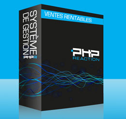 PHPReaction - Application Web - Système de Gestion d'entreprise - Boitier - Ventes rentables