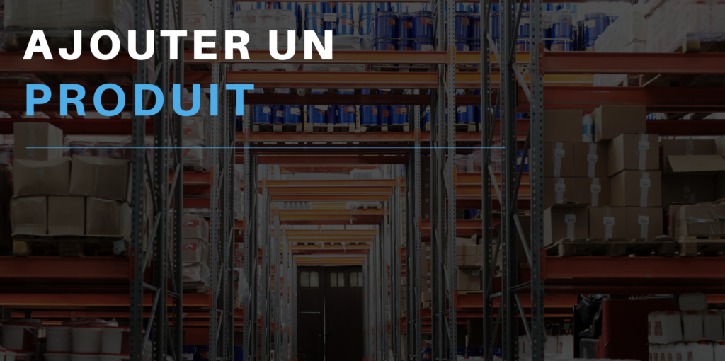 Ajouter un produit