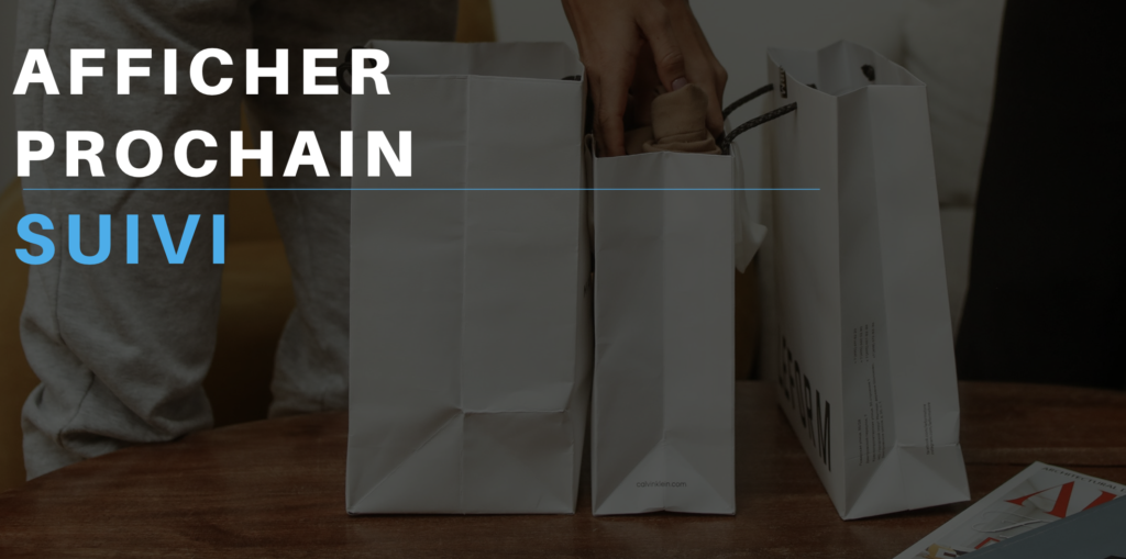 Prochain suivi : Afficher les informations relatives au prochain suivi