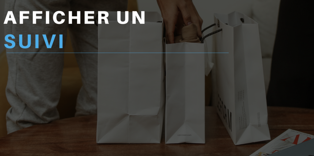 Afficher : Consulter les informations du suivi sélectionné