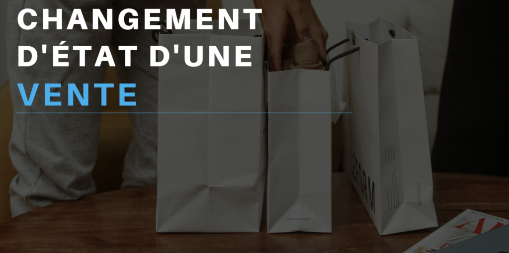 Changer l&rsquo;état de la facture