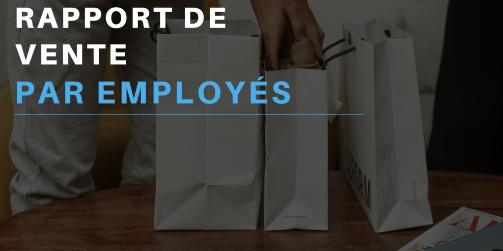 Rapport de ventes par employé