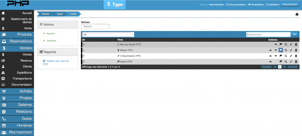 #1 Configurer les auxiliaires