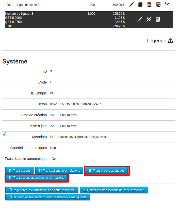 actionsTransactionsExpected
